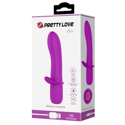 Troy Purple Wiederaufladbarer Vibrator | Pretty Love