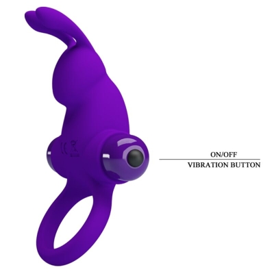 Vibratorring I Kaninchen Für Lila Penis | Pretty Love