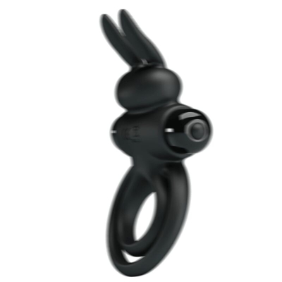 Vibrator Iii Kaninchenring Für Schwarzen Penis | Pretty Love