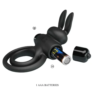 Vibrator III Rabbit Ring for Black Penis – Pretty Love