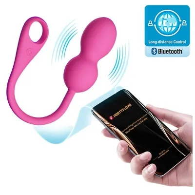 Elvira Pink Rechargeable Vibrating Ball – Pretty Love
