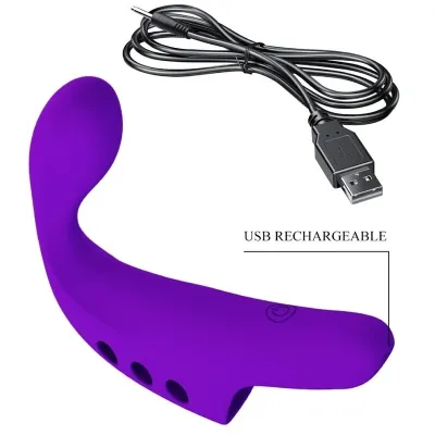 Gorgon Purple finger vibrator | Pretty Love
