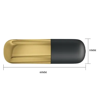 Goldener Wiederaufladbarer Kugelvibrator – Pretty Love