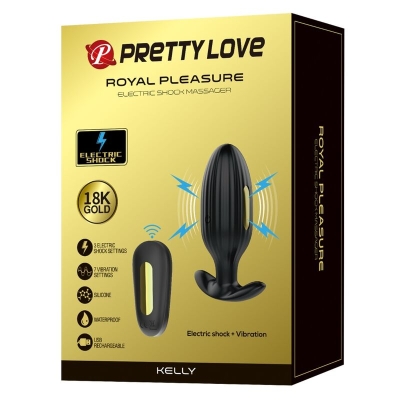 Kelly Plug Analvibrator Schwarz | Pretty Love