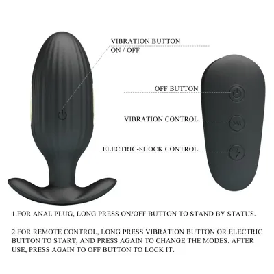 Kelly Plug Anal Vibrator Black – Pretty Love
