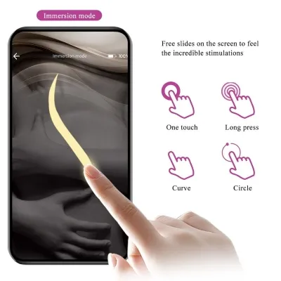Vibrating Nymph Egg, App Controlled, Purple – Pretty Love