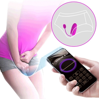 Vibrierendes Ei Der Nymphe, App Gesteuert, Lila | Pretty Love
