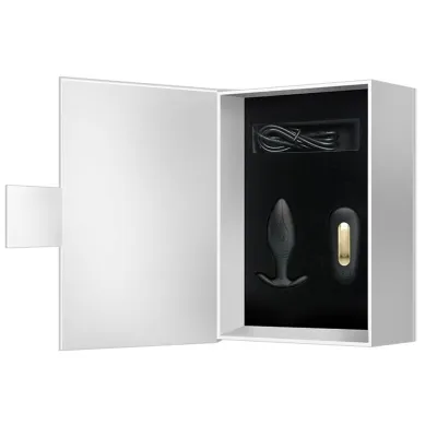 Regina anal plug vibrator black – Pretty Love