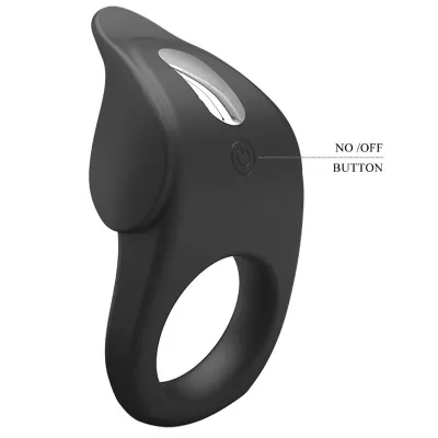 Susanna Vibrating Penis Ring Black – Pretty Love