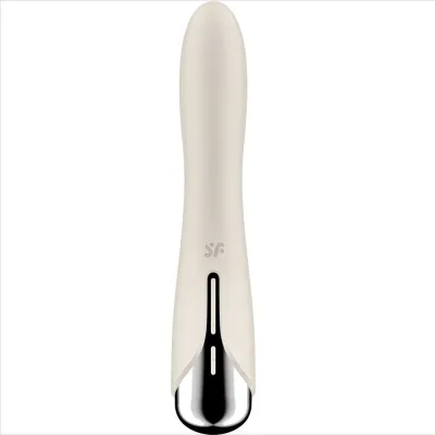 Spinning Vibe 1 G-Spot Beige Rotator Vibrator – Satisfyer