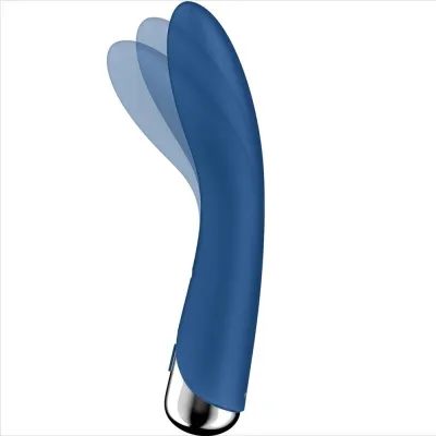 Spinning Vibe 1 G-Spot Blauer Rotator Vibrator – Satisfyer
