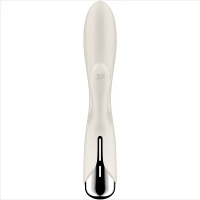 Spinning Rabbit 1 Clitoral and G-Spot Stimulator Beige | Satisfyer