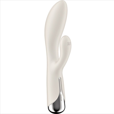 Spinning Rabbit 1 Klitoris Und G-Spot Stimulator Beige | Satisfyer
