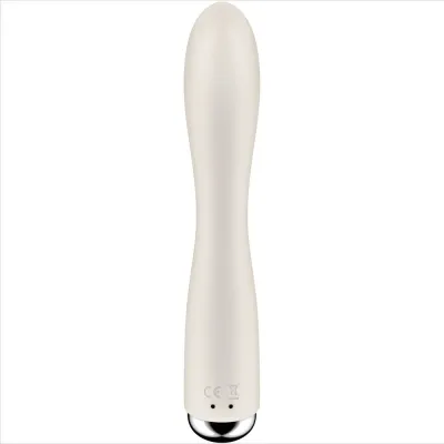 Spinning Rabbit 1 Clitoral and G-Spot Stimulator Beige | Satisfyer