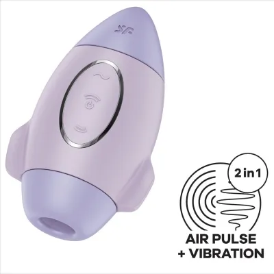 Mission Mittrol Flieder Dual Air Puls Vibrator | Satisfyer