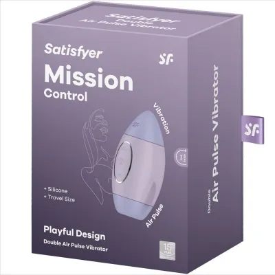 Mission Mittrol Flieder Dual Air Puls Vibrator | Satisfyer
