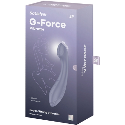 G-Force Vibrator Stimulator G-Spot Violett | Satisfyer