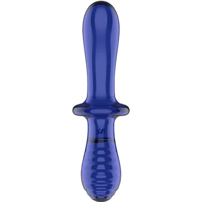 Double Crystal Dildo Blue – Satisfyer