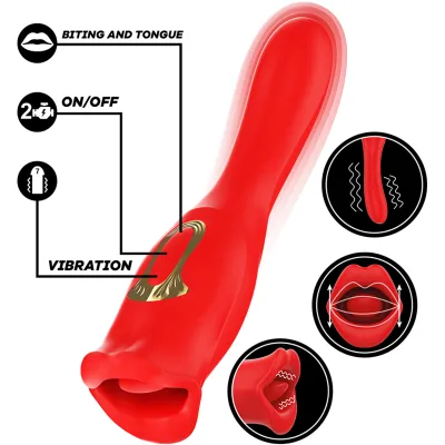 Mia - Siena Triple Pleasure Vibration + Biting