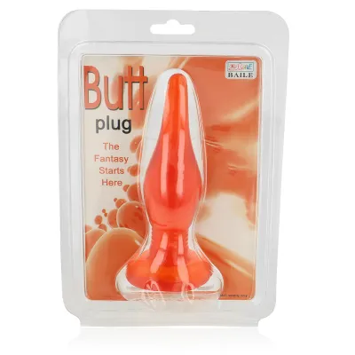 Soft Touch Analplug Rot 14,2cm – Baile