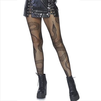 Strümpfe Net Snakes Schwarz | Leg Avenue