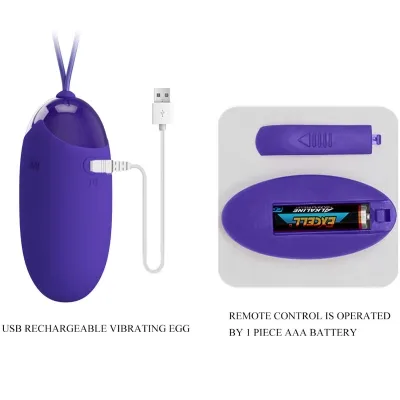 Berger Youth Injured Egg Remote Control Violet – Pretty Love