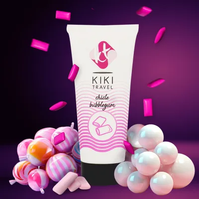 Gleitgel Strawberry Bubblegum 50ml – Kikí Travel
