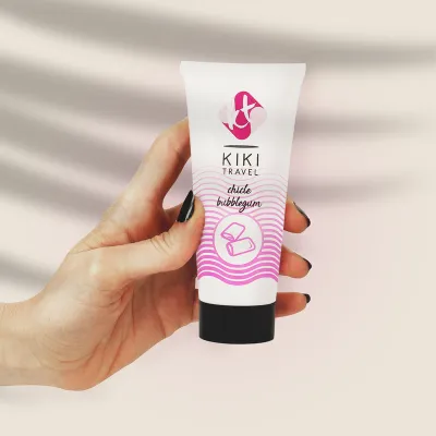 Gleitgel Strawberry Bubblegum 50ml – Kikí Travel