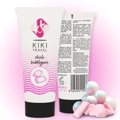 Gleitgel Strawberry Bubblegum 50ml – Kikí Travel