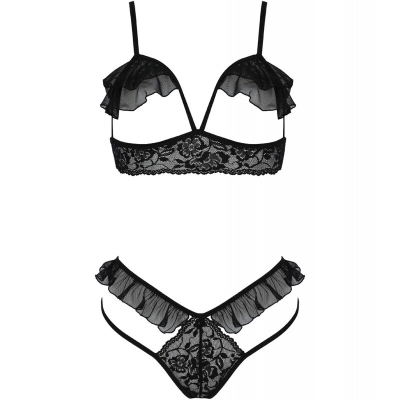 Dolly Set Zweiteilig Schwarz L/XL | Passion