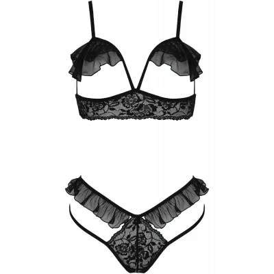 Dolly Set Zweiteilig Schwarz L/Xl – Passion