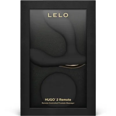 Hugo 2 Prostate Massager with Remote Control Black – Lelo