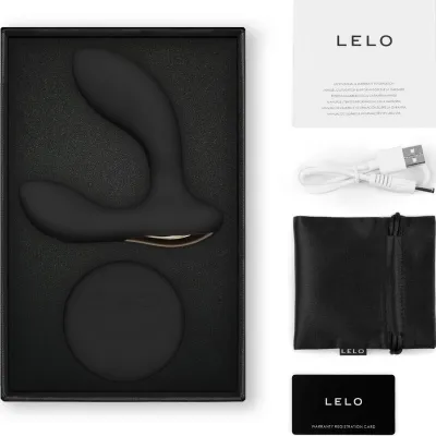 Hugo 2 Prostate Massager with Remote Control Black – Lelo