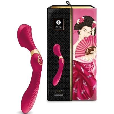 Zoa intimate massager fuchsia – Shunga