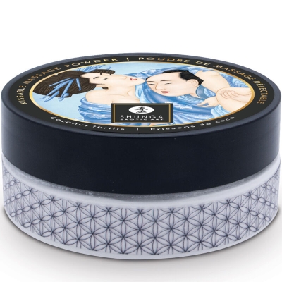 Essbares Massagepulver Set Kokosnuss | Shunga