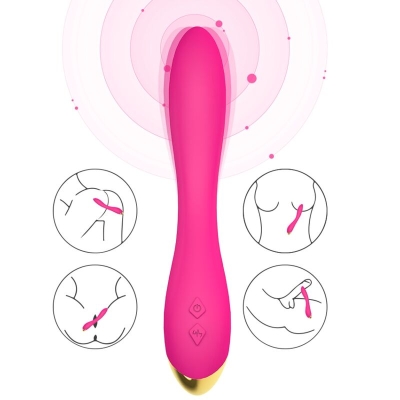 Flamingo Vibrator Multiposition Fuchsia | Armony