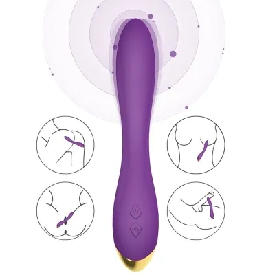 Flamingo Vibrator Multiposition Purple | Armony