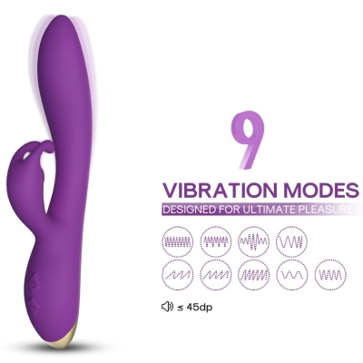 Bonnie Rabbit Vibrator Purple | Armony