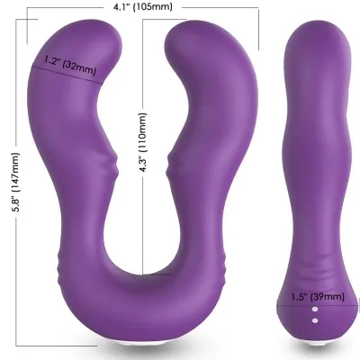 Seraph Double Vibrator Purple | Armony