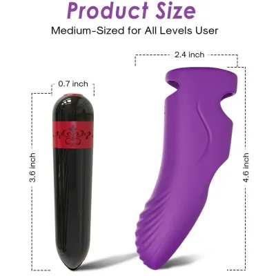 Aurora finger vibrator purple | Armony