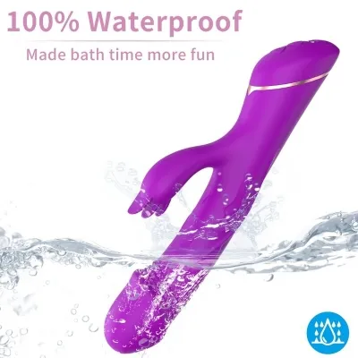 Silicone Rabbit Vibrator Purple | Armony