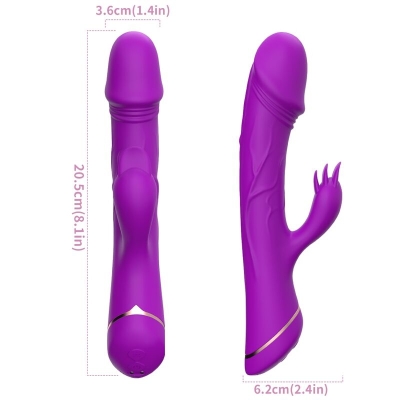 Silikon Rabbitvibrator Lila | Armony