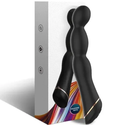 Bamboo Vibrator Adjustable Black | Armony