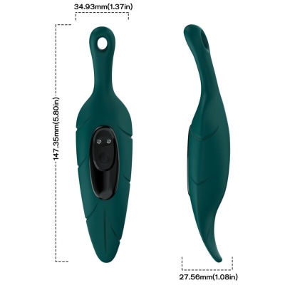 Stimulator & Vibrator Leaf Green | Armony