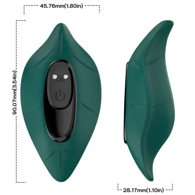 Stimulator & Vibrator with Remote Control Green | Armony