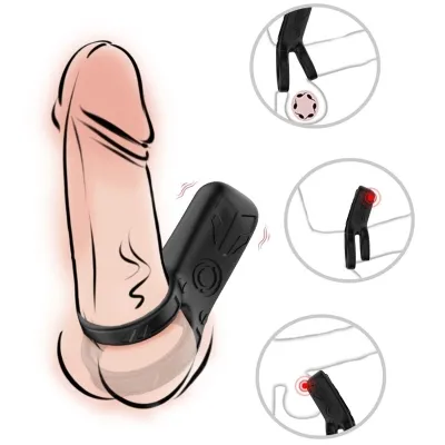Doble Anillo Vibrator Black – Armony