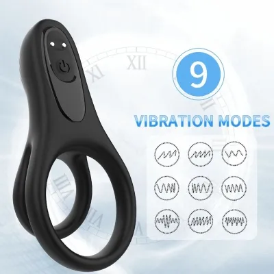 Doble Anillo Vibrator Black – Armony