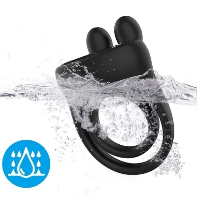 Anillo Vibrator Rabbit Black – Armony