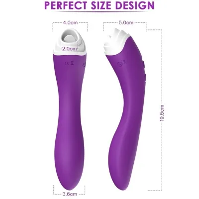 Fairyland Clit Stimulator and Vibrator Purple | Armony