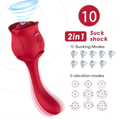 Roselover ClitStimulator Red | Armony